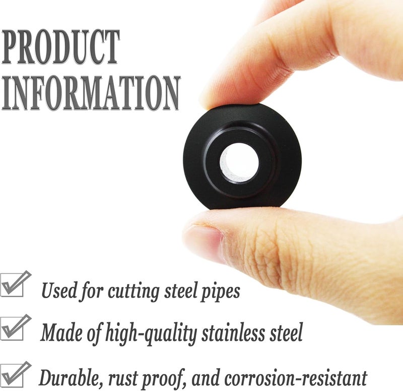 KAZFFD 33170 E-2558 Pipe Cutter Replacement Wheel, for Ridgid Tubing Cutter 30, 40, 108, 109, 109P, 154 and 156(2Pcs) - Image 3